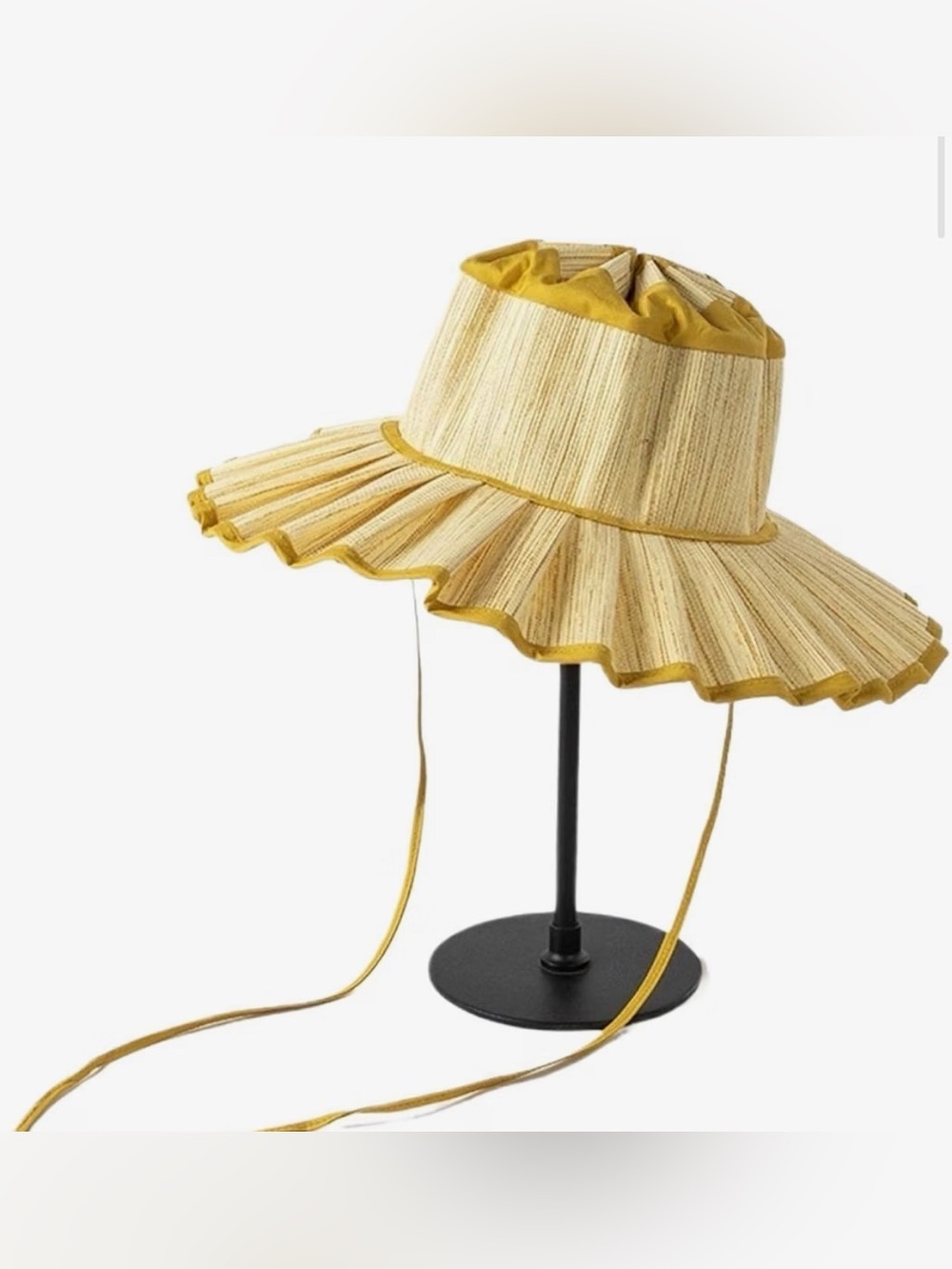 Women’s wide brim foldable straw sun hat. OS NWOT